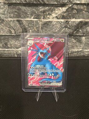 Pokemon Salamence Full Art EX Holo Card 177/159 from Journey Together Set M/NM